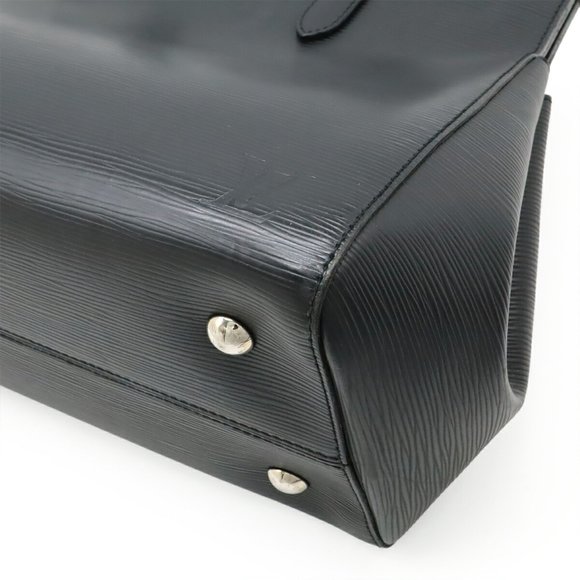 LOUIS VUITTON Epi Marly MM Handbag/Shoulder Bag, Noir, Black, M94612 - Picture 4 of 10